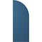 Ekena Millwork Americraft 6-Board (3 Batten) Wood Joined Board-n-Batten Shutters w/ Arch Top, ARW401BQ621X77HBH, PR ARW401BQ621X77HBH - alternate 5